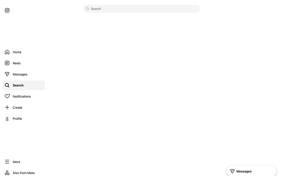 instagram.com with Feed Remover enabled