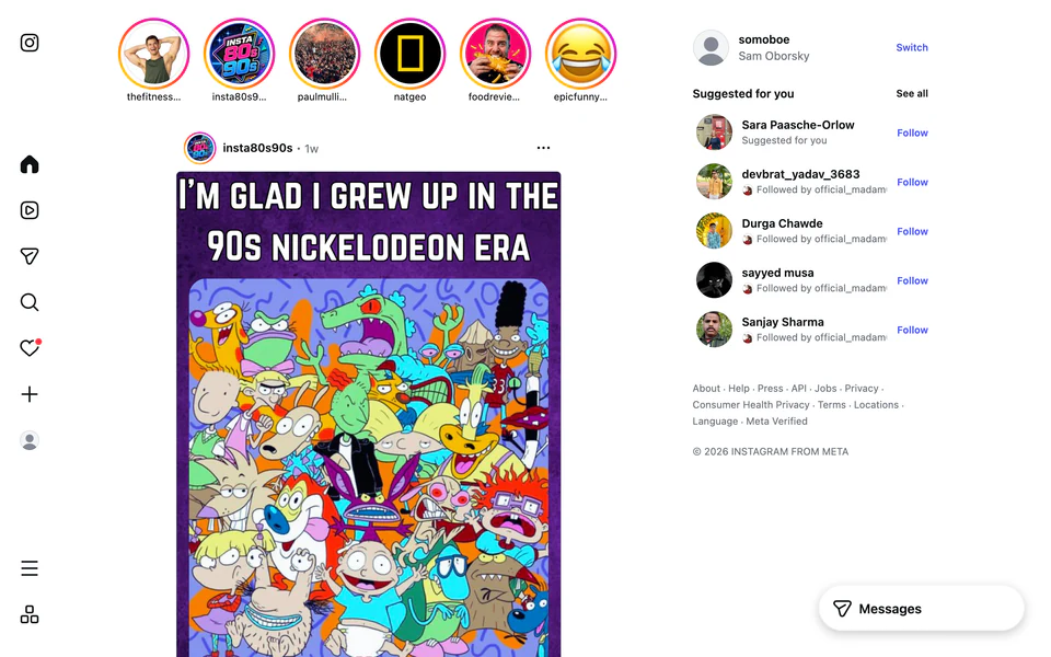 Instagram feed