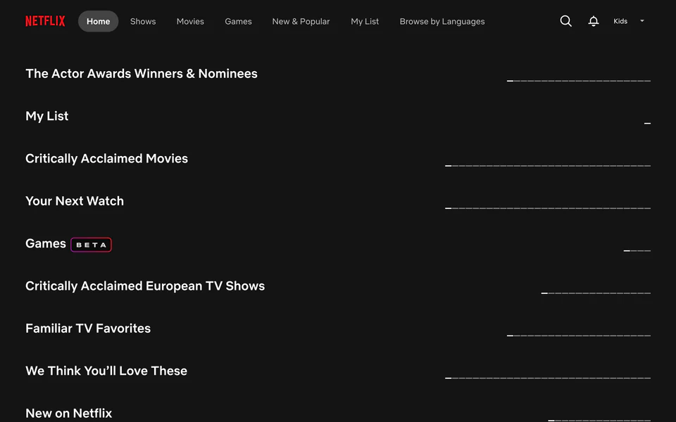 Streaming / Video with Text Mode enabled